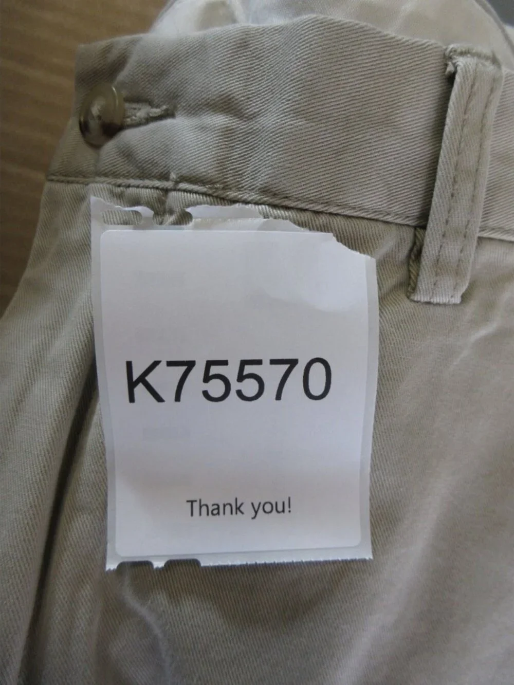Polo Ralph Lauren Pants 44X32 Big Tan Chino Classic Trousers Preppy